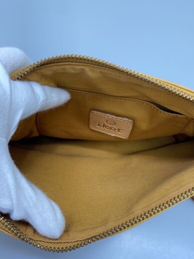 商品画像：ショルダーバッグ/レザー/YLW/無地 6