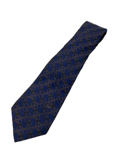 商品画像：ネクタイ/シルク/BLU/ストライプ/メンズ/イタリア製 1