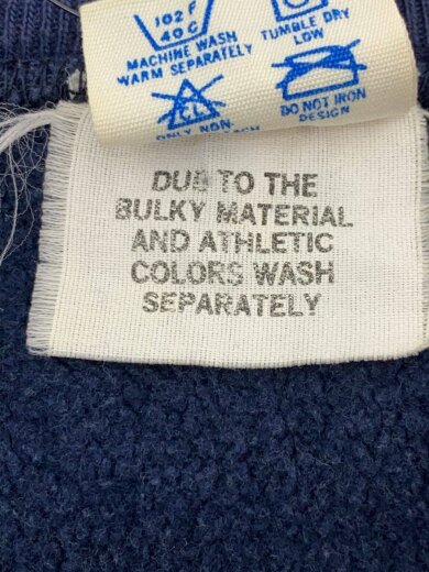 商品画像：80s/スウェット/XL/コットン/NVY/プリント/トリコタグ/WISCONSIN/ナス紺 4