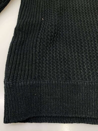 商品画像：ニット・セーター(厚手)/2/リネン/BLK/無地/US1804 7