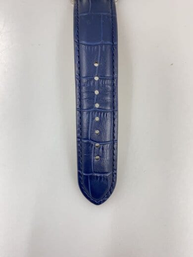 商品画像：クォーツ腕時計/アナログ/レザー/SLV/NVY/6324-S121418 5