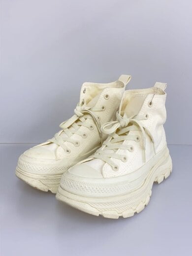 商品画像：ハイカットスニーカー/24.5cm/WHT/キャンバス/1SE117// 2
