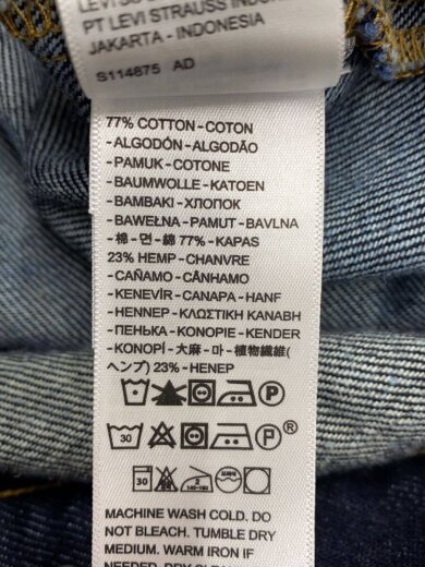 商品画像：LEVIS PREMIUM/Gジャン/M/デニム/NVY/無地/PC9-A9519-0000 4