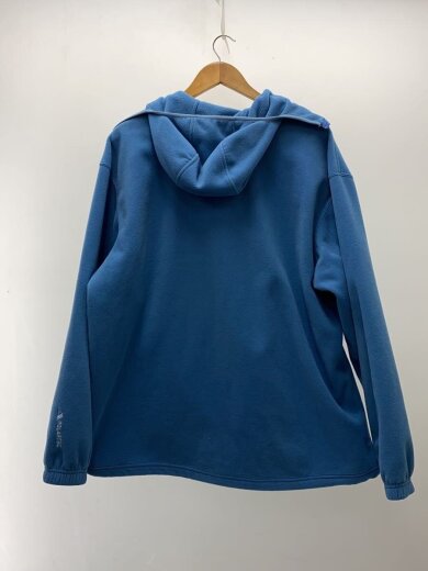 商品画像：ジップパーカー/XL/ポリエステル/BLU// 2