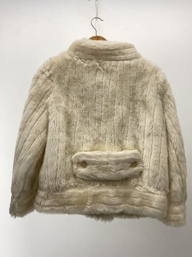 商品画像：ジャケット/4/アクリル/WHT/無地/6731134900E 2