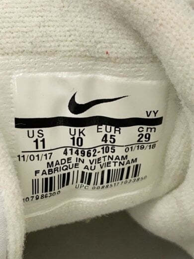 商品画像：AIR MORE UPTEMPO/エアモアアップテンポ/ホワイト/414962-105/29cm/WHT 7