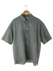 PE JACQUARD CUT-OFF SHIRT/XL/ポリエステル/BLU/総柄/8316-299-0368