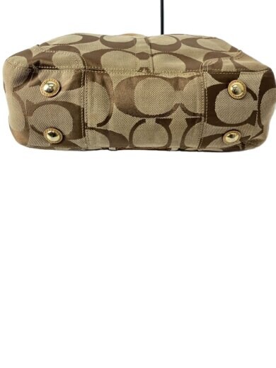 画像：COACHトートバッグ/キャンバス/BRW/総柄/F08714