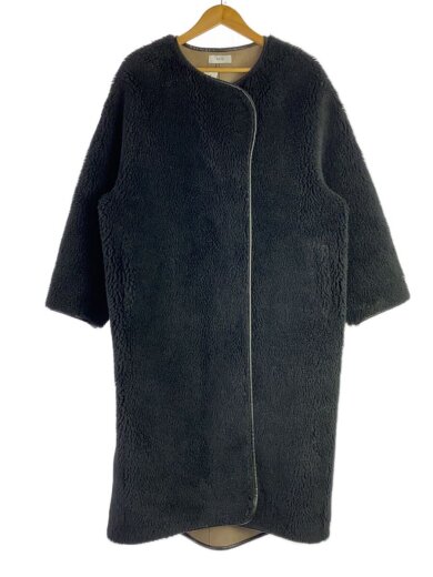 商品画像：コート/FREE/ポリエステル/BLK/無地/123301020 1