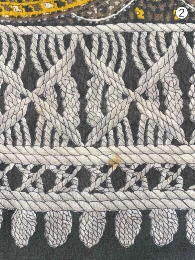 商品画像：ストール/--/GRY/総柄/レディース 3