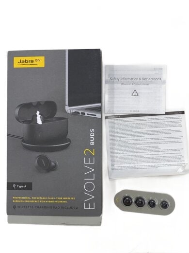 商品画像：イヤホン Evolve2 Buds USB-A MS Wireless Charging 20797-999-989 7