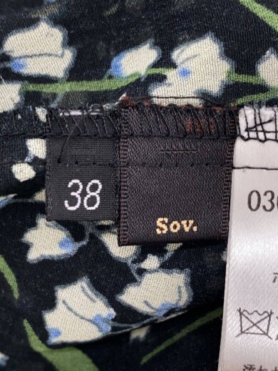 商品画像：長袖ワンピース/38/ポリエステル/花柄/0301-101-194 B 3