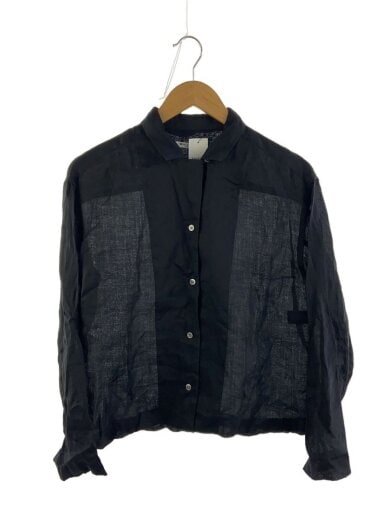 商品画像：長袖シャツ/--/--/BLK/無地/1611-144-2465 1