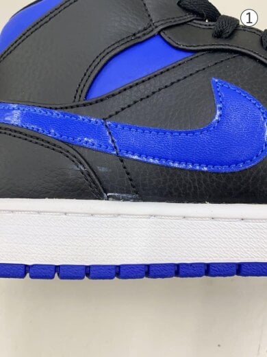 画像：NIKEAIR JORDAN 1 MID/エアジョーダン 1 ミッド/ブラック/554724-068/28cm/BLK6