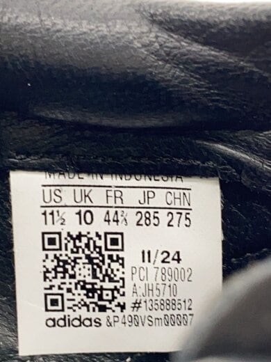 商品画像：ローカットスニーカー/28.5cm/BLK/JH5710 5