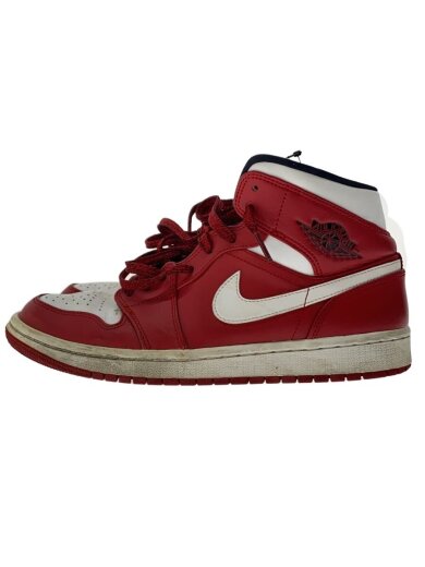 商品画像：AIR JORDAN 1 MID/エアジョーダンミッド/レッド/554724-605/26cm/RED// 1