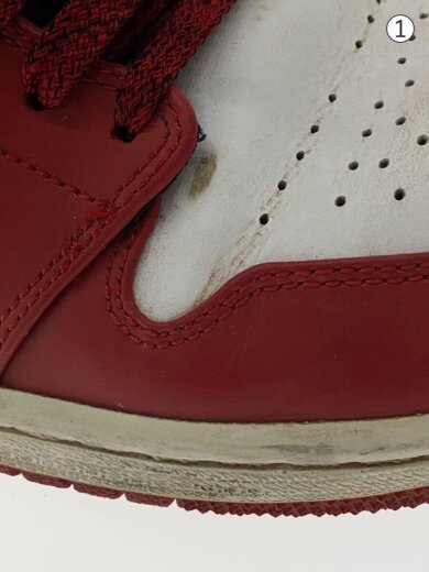 商品画像：AIR JORDAN 1 MID/エアジョーダンミッド/レッド/554724-605/26cm/RED// 6