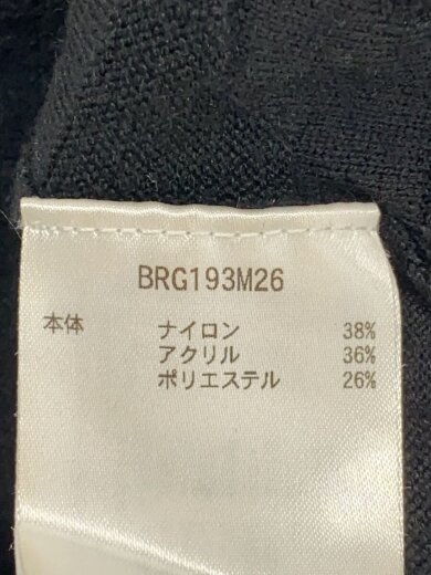 商品画像：ニット・セーター(薄手)/M/ナイロン/BLK/BRG193M26 5