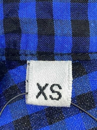 商品画像：長袖シャツ/--/コットン/BLU/ギンガムCK/415444 4