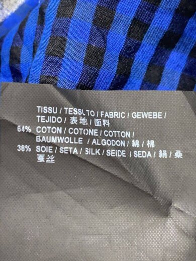 商品画像：長袖シャツ/--/コットン/BLU/ギンガムCK/415444 5