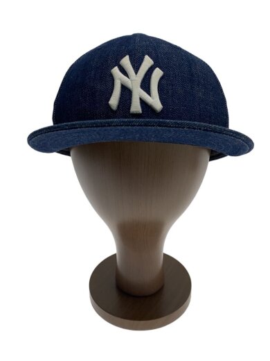 商品画像：キャップ/7 1/4/コットン/NVY/メンズ 1