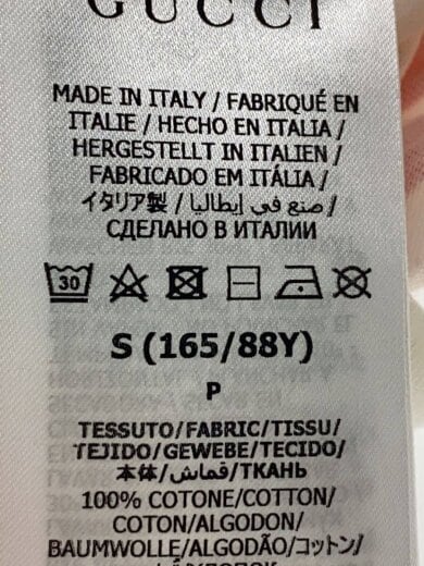 商品画像：Tシャツ/S/コットン/717422 XJEXI 4