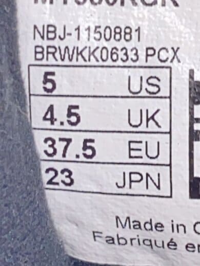 商品画像：MT580/ブラック/23cm/BLK 5