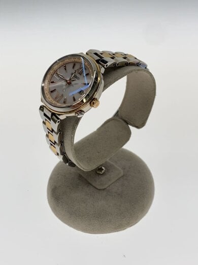 商品画像：ソーラー腕時計/アナログ/ステンレス/PNK/SLV/1B25-OAKO 2