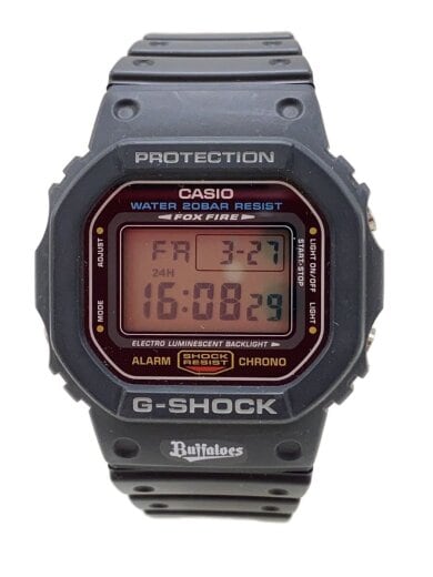 商品画像：腕時計/デジタル/--/GRY/BLK/DW-5600E 1