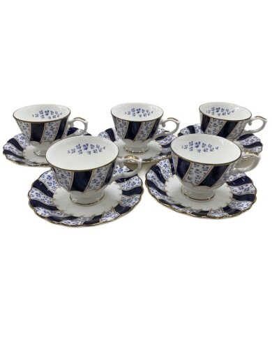 商品画像：カップ&ソーサー/5点セット 1
