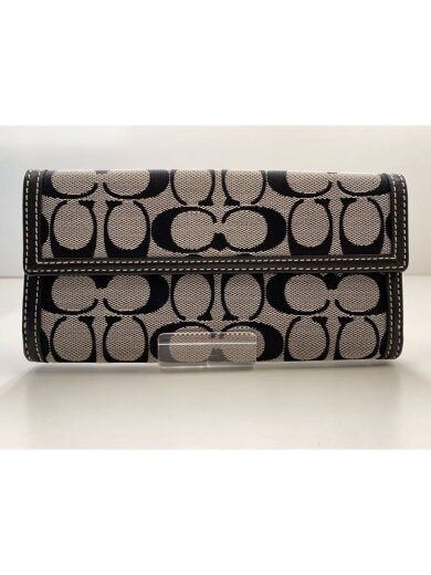 商品画像：長財布/--/BLK/総柄/レディース 2