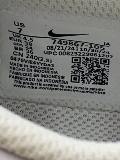 商品画像：COURT ROYALE_コート ロイヤル/24cm/WHT 5