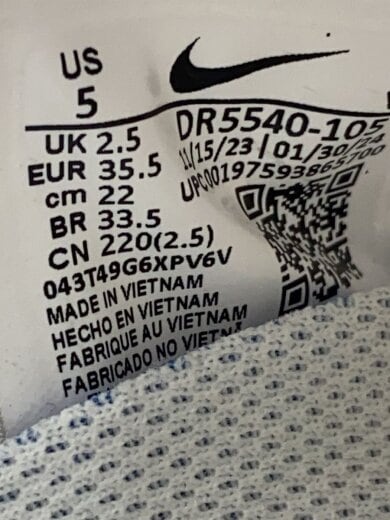 商品画像：GO FLYEASE_ゴー フライイーズ/22cm/WHT 5