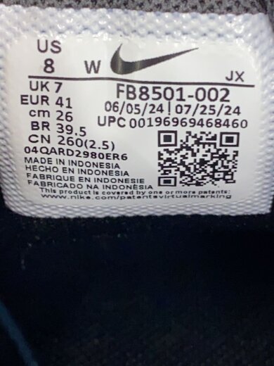 商品画像：シューズ/26cm/BLK/ポリエステル/FB8501-002 5