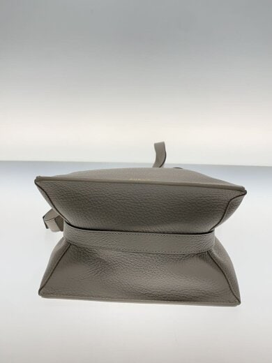 商品画像：ショルダーバッグ/レザー/GRY/無地/2WAY/NUVOLAバケットバッグ 4