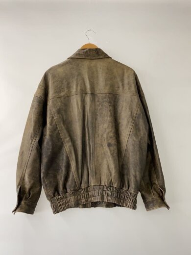 商品画像：レザージャケット・ブルゾン/S/--/BRW/無地// 2