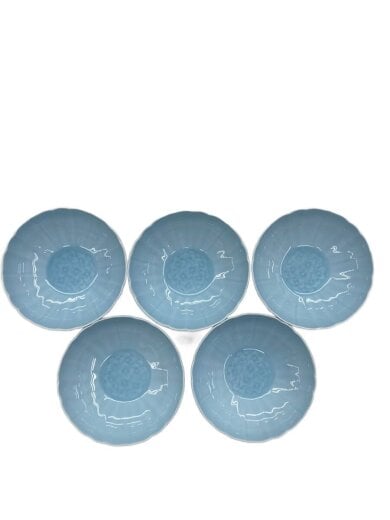 商品画像：鉢/5点セット/BLU/青磁花淵/小鉢// 1