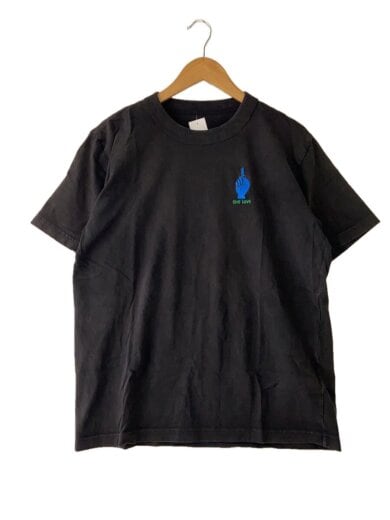 商品画像：Tシャツ/4/コットン/BLK/無地/24-0828S// 1