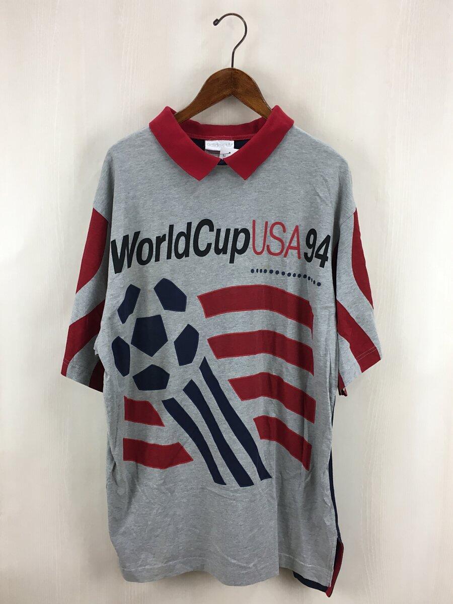 90s アメリカワールドカップ1994 ポロシャツ L コットン Gry Csleepcenter Com