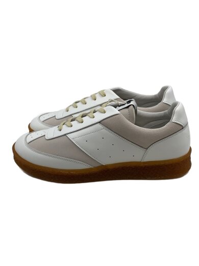 商品画像：6コートローカットスニーカー/ジャーマントレーナー/42.5/WHT/レザー/S59WS0176// 1