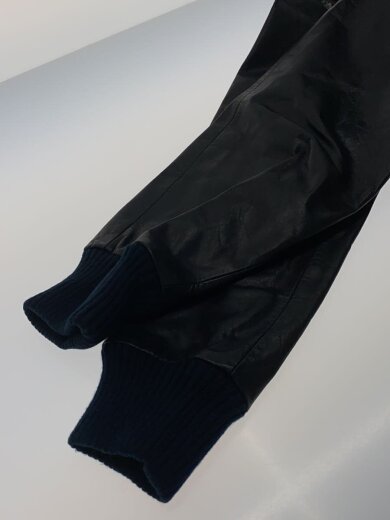 画像：その他ブランドGENUINE LEATHER/レザージャケット・ブルゾン/L/牛革/BLK/無地5