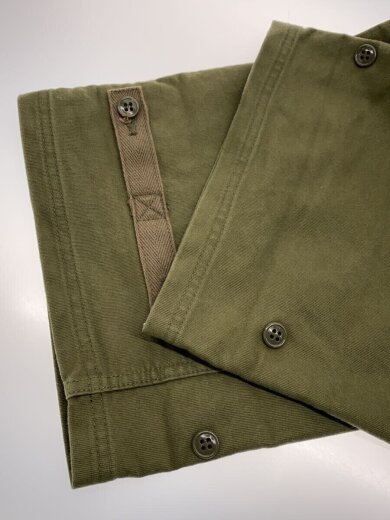 画像：HOUSTONオーバーオール/40/コットン/KHK/無地/17857