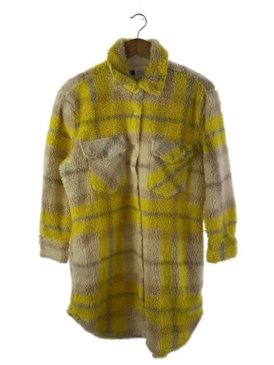 商品画像：コート/XS/ポリエステル/YLW/チェック/PC9-749360000 1