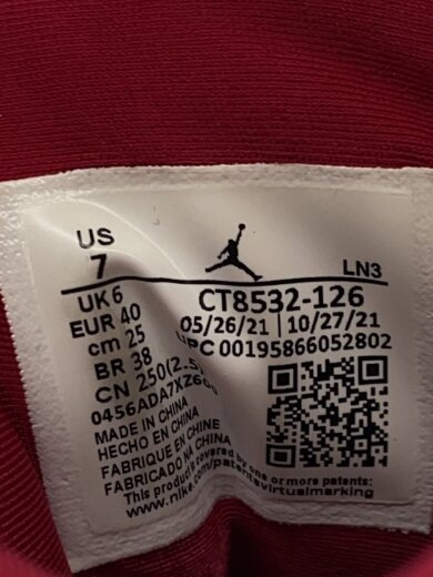 商品画像：AIR JORDAN 3 RETRO_エア ジョーダン 3 レトロ/25cm/WHT 5