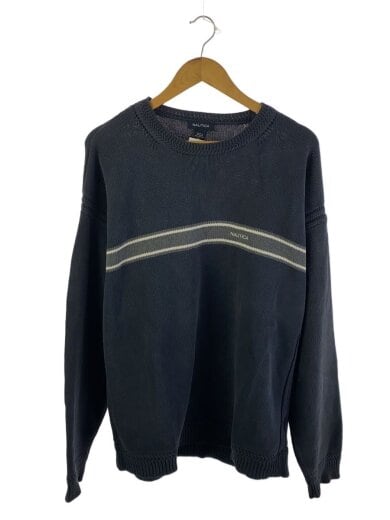 商品画像：ニット・セーター(厚手)/XL/コットン/GRY 1