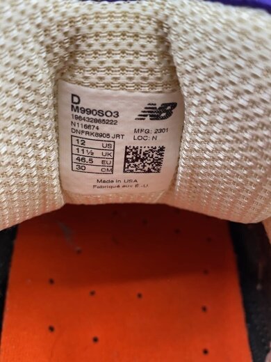 商品画像：ローカットスニーカー/30cm/KHK/M990SO3 5