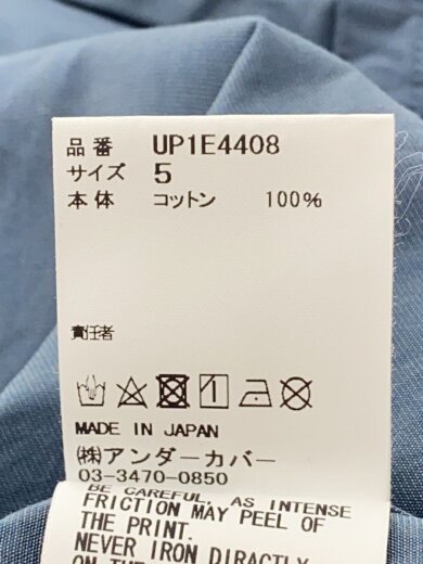 商品画像：半袖シャツ/5/コットン/BLU/プリント/UP1E4508 3