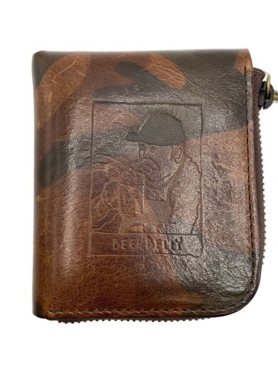 商品画像：財布/レザー/BRW/総柄/メンズ 3