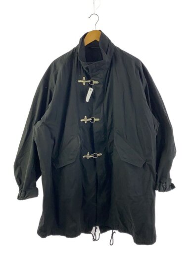 商品画像：コート/2/コットン/BLK/無地/ES14J-03// 1