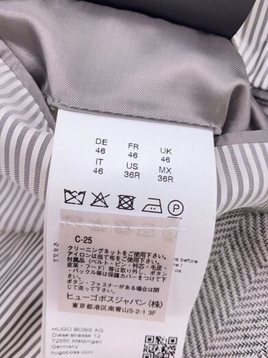 商品画像：テーラードジャケット/46/コットン/GRY 4